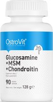Supplementen - Glucosamine + MSM + Chondroitin 90 Tablets OstroVit
