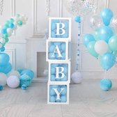 Baby Decoratie Dozen - Gender Reveal - Baby shower - Verjaardag - Baby feest Blauw Boy | Dera Decorations