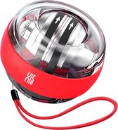 Suital Products Powerball - Handtrainer – Krachttraining – Gyroball – Spinner - Stressbal - Polstrainer – Rood