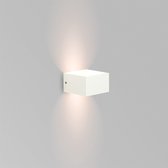 Wandlamp binnen - Muurlamp - Industrieel - Wit - Led - 6W - Dimbaar