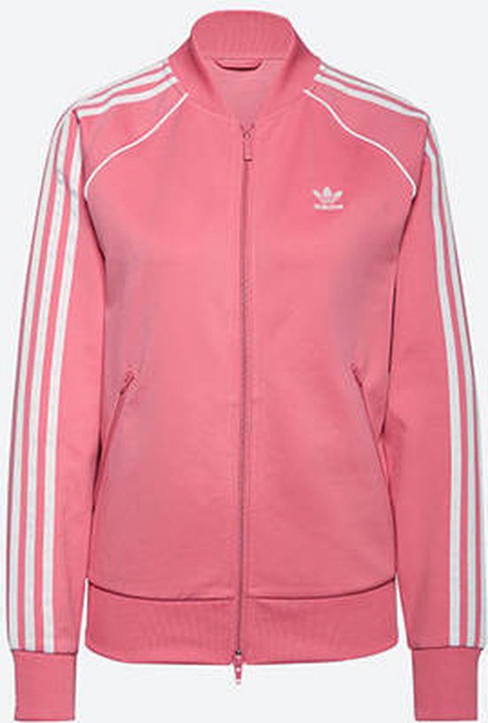 Adidas Primeblue SST Trainingsjack Roze Maat 32 bol