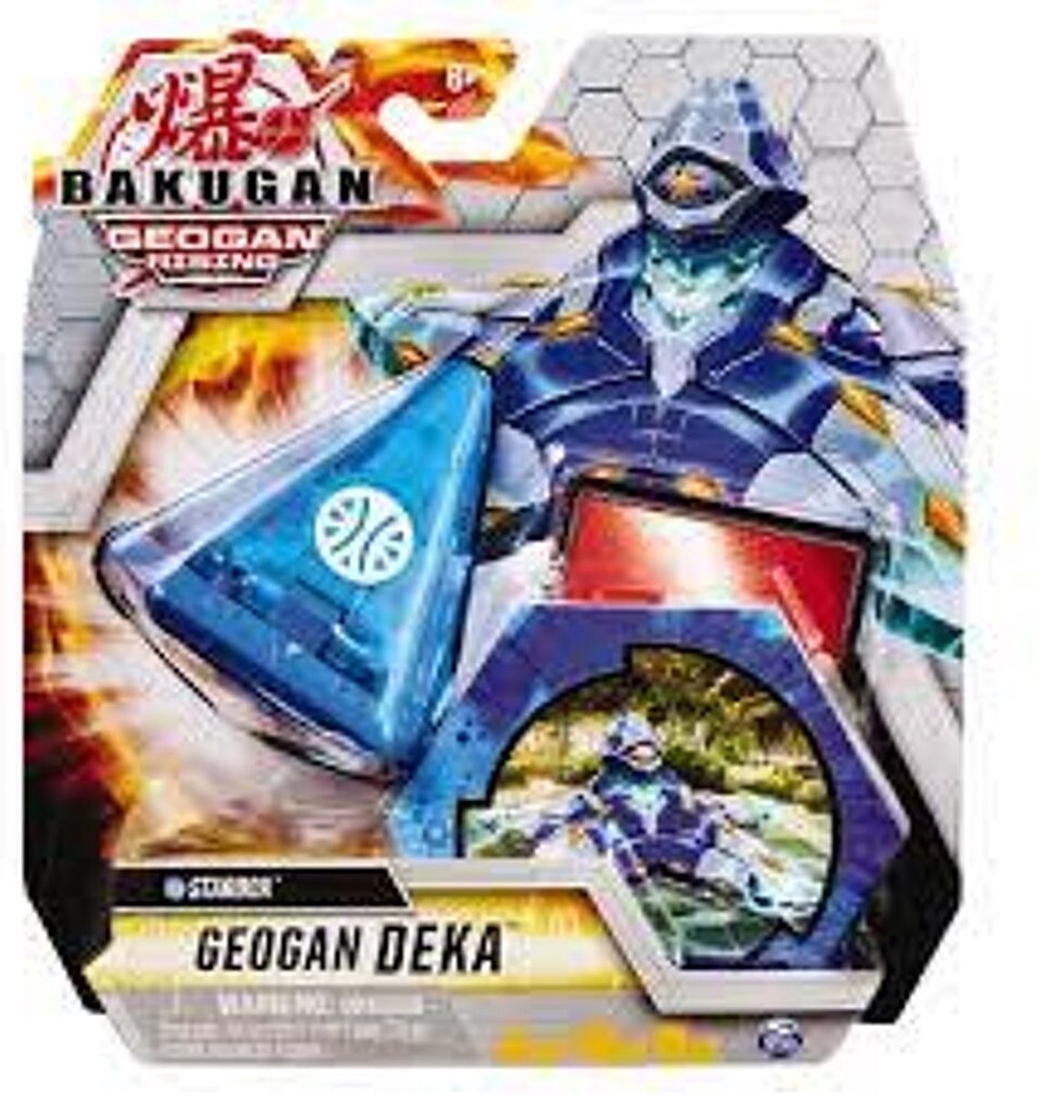 Bakugan GEOGAN RISING - PACK 1 GEOGAN DEKA SAISON 3 - Bille Geogan Deka  Avec BakuCore