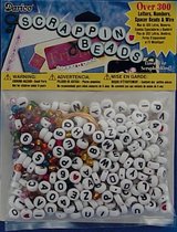 Acryl kralen - alpha beads 300 pcs.