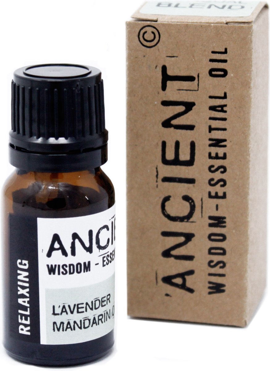 Goedkoopste Relaxing Etherische Olie - 10 ml - Lavendel - Mandarijn - Stress