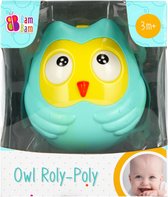 Bam Bam Roly Poly - Wiebelende Interactieve uil met bewegende ogen - Baby Peuter speelgoed