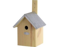 Esschert Design Pimpelmees - Vogelhuisje - 20 cm x 18 cm x 31 cm