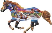 Masterpieces Het rennende paard (vormpuzzel, 1000 pieces)