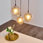 Belanian.nl - Industrieel, modern Schnabek chroom, zwart, 3-lichtbronnen,, vintge Scandinavisch  hanglamp,Boho-stijl  E27 fitting  hanglamp, Eetkamer hanglamp,slaapkamer hanglamp,woonkamer ha