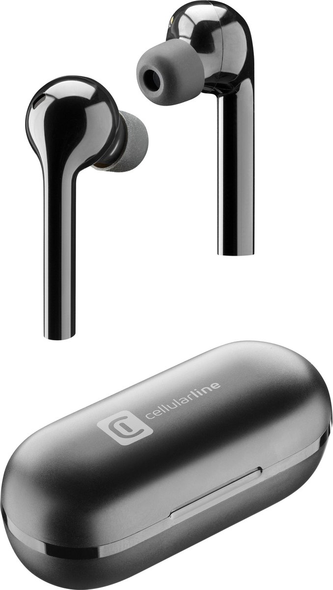 Cellularline Flag Headset True Wireless Stereo (TWS) In-ear Oproepen/muziek Micro-USB Bluetooth Zwart