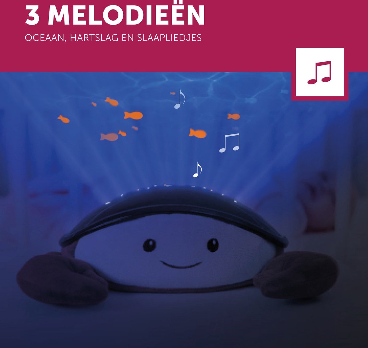 Zazu Cody de Krab Chocolade Ocean Projector ZA-CODY-02 – foto 4