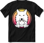 Saitama T-Shirt | Wolfpack Crypto ethereum Heren / Dames | bitcoin munt cadeau - Zwart - XL
