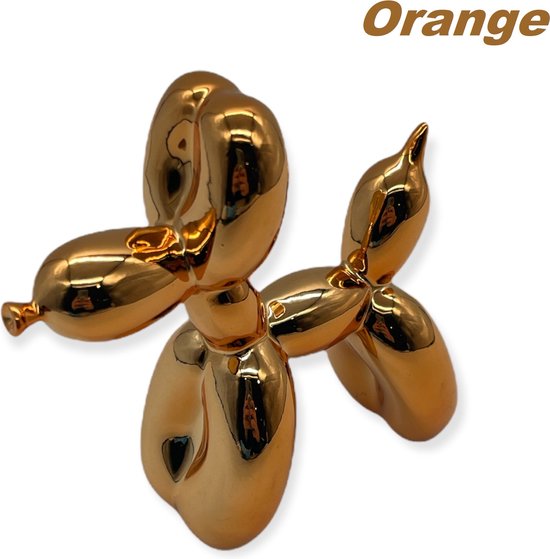 Power Escorts - Design Beeldje Hondje Orange - Hond Beeld Hond - Orange | bol.com