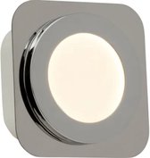 Aquavive wandlamp LED Simi chroom 5W | Met geïntegreerde LED | 11 x 11 CM | 1 stuk