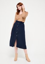LOLALIZA Basic trui - Beige - Maat M