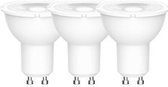 Energetic - Led Spot Lamp GU10 - 3.1W - 2700K - 230lm - 230V – Warm Wit – 3 Pack