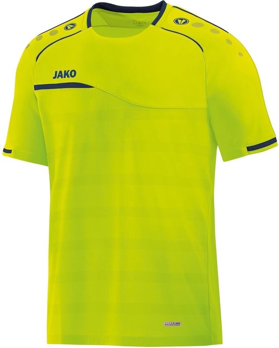 Jako - T-Shirt Prestige - T-Shirt Prestige - XXS - lemon/marine
