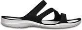 Chaussons Crocs Swiftwater - Taille 41 - Femme - noir / blanc Taille 41-42