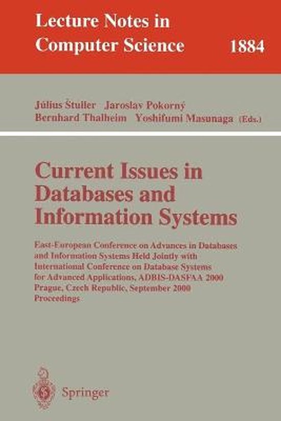 Current Issues in Databases and Information Systems - cover