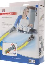 Scanpart Gas Aansluit Set Rvs-flexibele 75cm