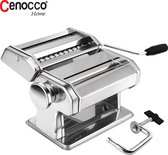 Cenocco: Professionele Pastamaker - 2,5KG Capaciteit - 8 Verstelbare Instellingen - Pastamachines - RVS - Spaghetti - Tagliatelle - Lasagne