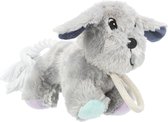 JUNIOR PLUCHE HOND+TOUW 24CM