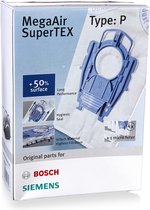 Bosch/Siemens 468264 Stofzuigerzak Type P MegaAir SuperTEX