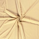 Katoen stof - Kleine Streep - 140cm breed - Okergeel - 10 meter