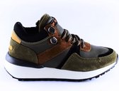 Hip sneaker H1501-65CO-CC groen cognac-29