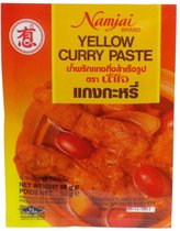 Namjai brand - yellow curry paste - 5 x 50g