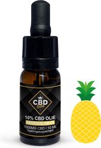 CBDLabs CBD Olie 10 procent - Tropical Fruit - Biologisch - Vegan - 1000mg CBD - 10ml