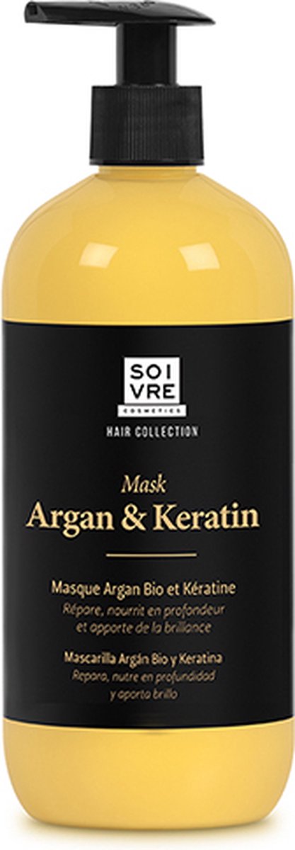 Soivre Cosmetics BIO Argan & Keratin Hair Mask 500ml