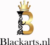 Blackarts - Schilderij - Godfather In A Meeting Plexiglas+forex Top Kwaliteit - Zwart En Wit - 80 X 120 Cm