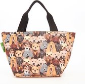 Eco Chic - Cool Lunch Bag _ small - C36BK - Black - Dogs