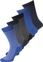 JACK & JONES  JACFINN SOCK 5-PACK Heren Sokken  - Maat ONE SIZE