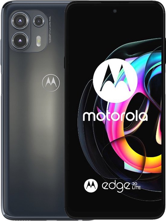 Motorola Edge 20 Lite - 5G - 128GB - Electric Graphite