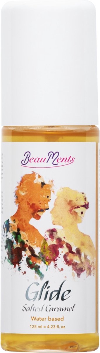 Goedkoopste BeauMents Glijmiddel Glide Salted Caramel (water based) 125 ml Goudkleurig