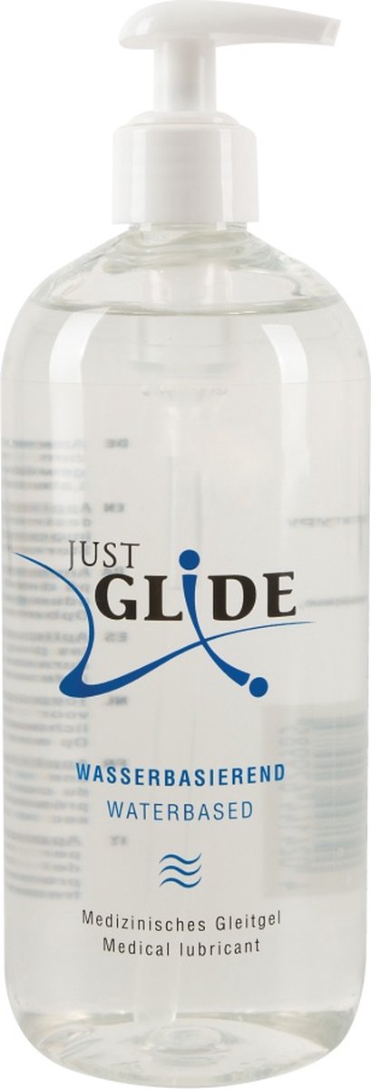 Goedkoopste Just Glide Glijmiddel Waterbased 500ml Transparant