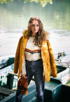 J&JOY - Jas Vrouwen Manitoba Yellow Parka