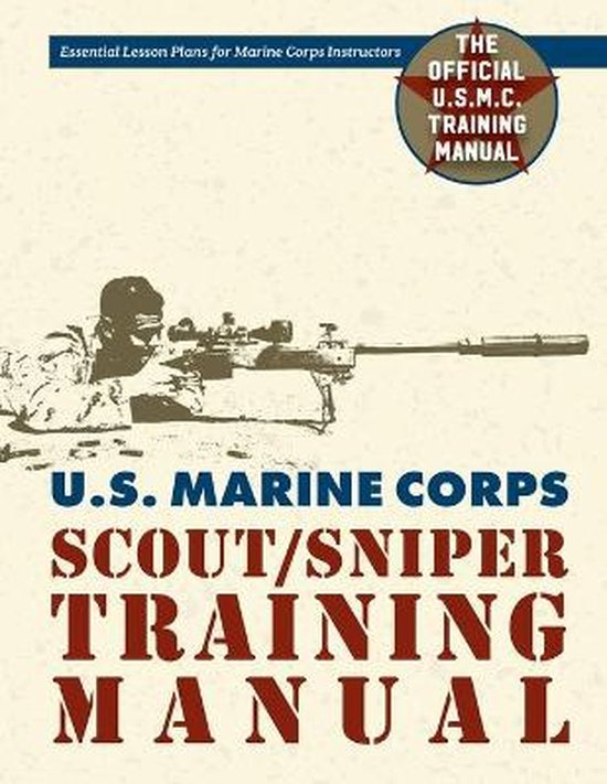 U.S. Marine Corps Scout/Sniper Training Manual - cover