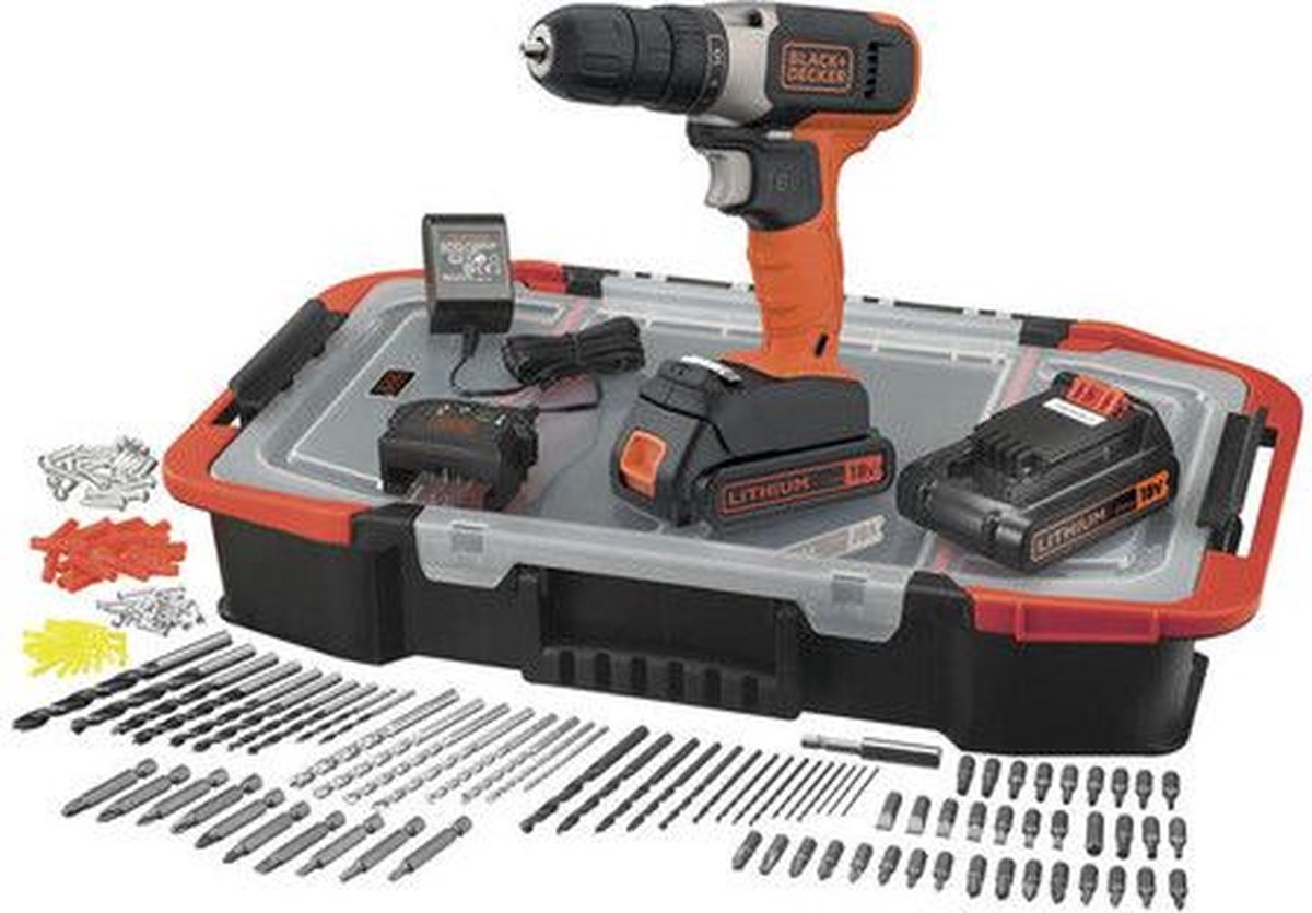 BLACK+DECKER BCD001BAST-QW - Schroefboormachine