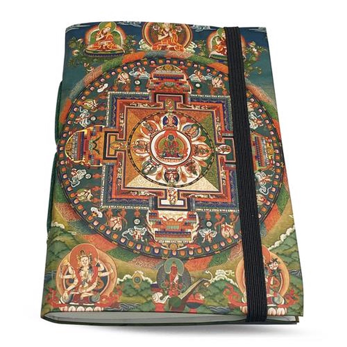 Notitieboek - dagboek - Thangka - blanco papier - 15x10 cm