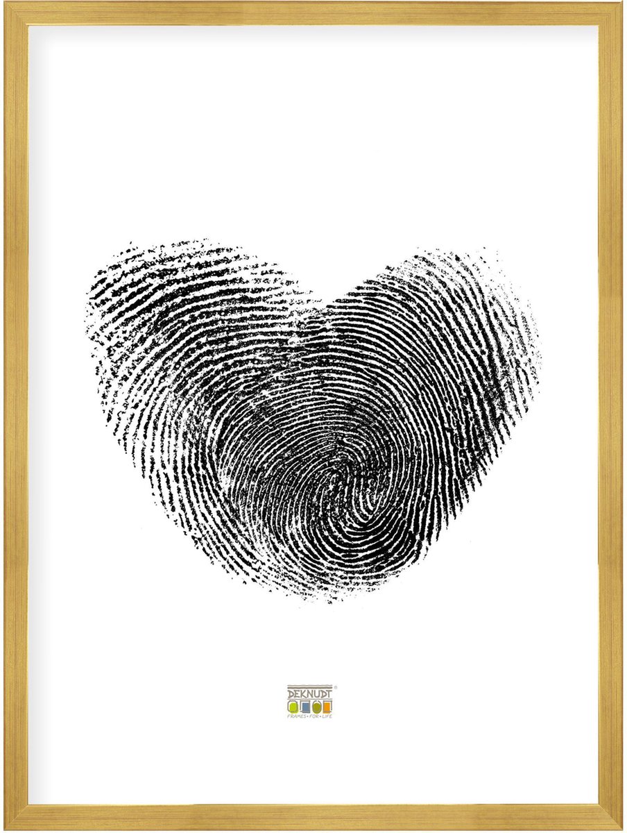 Deknudt Frames fotolijst S41JA1 - hout - goudkleur - foto: 29,7x42 cm