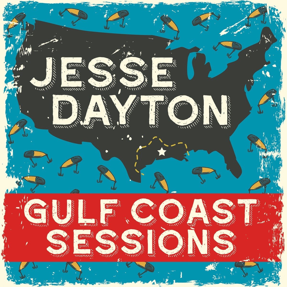 Jesse Dayton - Gulf Coast Sessions (LP) (Coloured Vinyl)