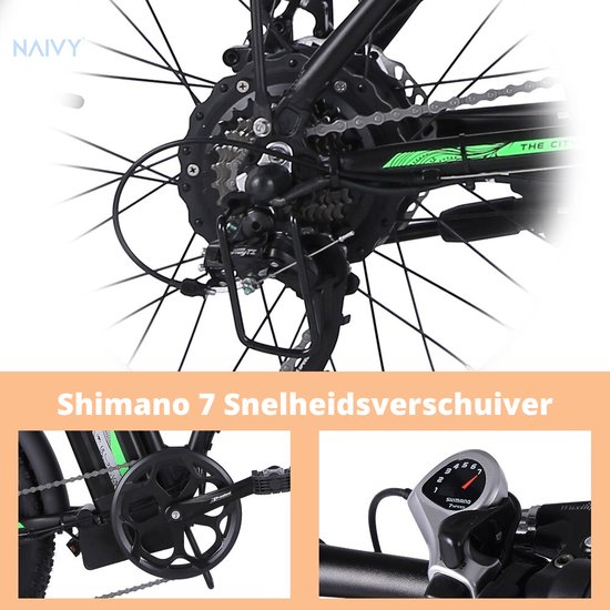 Naivy Vouwfiets Electrische Mountainbike