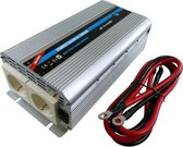 HTC Voltage Converter 12/220 V 1000 W met 2 stopcontacten Vermogen