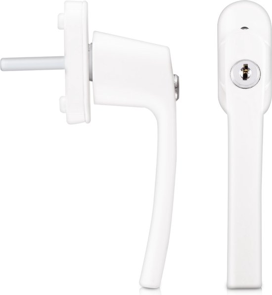 kwmobile raamkruk met push lock slot - Afsluitbare handgreep voor ramen kwmobile raamkruk met push lock slot - Afsluitbare handgreep voor ramen