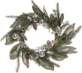 Kerstkroon DKD Home Decor PVC (50 x 10 x 50 cm)