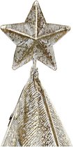 Kerstversiering DKD Home Decor Boomstructuur Metaal (12 x 12 x 37 cm)