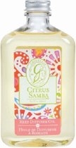 GreenleafGifts Citrus Samba 250ml Reed Oil-voor geurstokjes