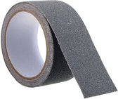 Doodadeals® Anti-slip Tape - Grijs - 5m x 25mm - Zelfklevend - Voor Binnen en Buiten - Antislip Tape Trappen - Anti-slip Strip